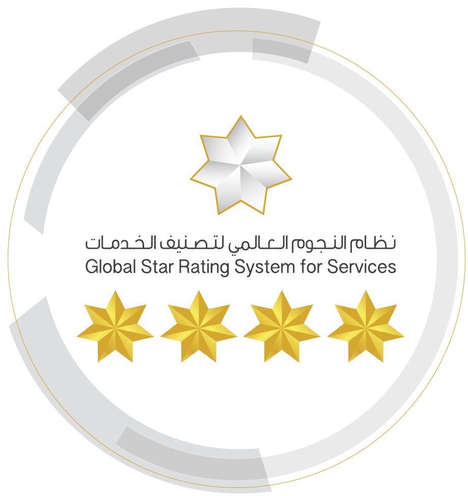 The website use Global star Rating system for services