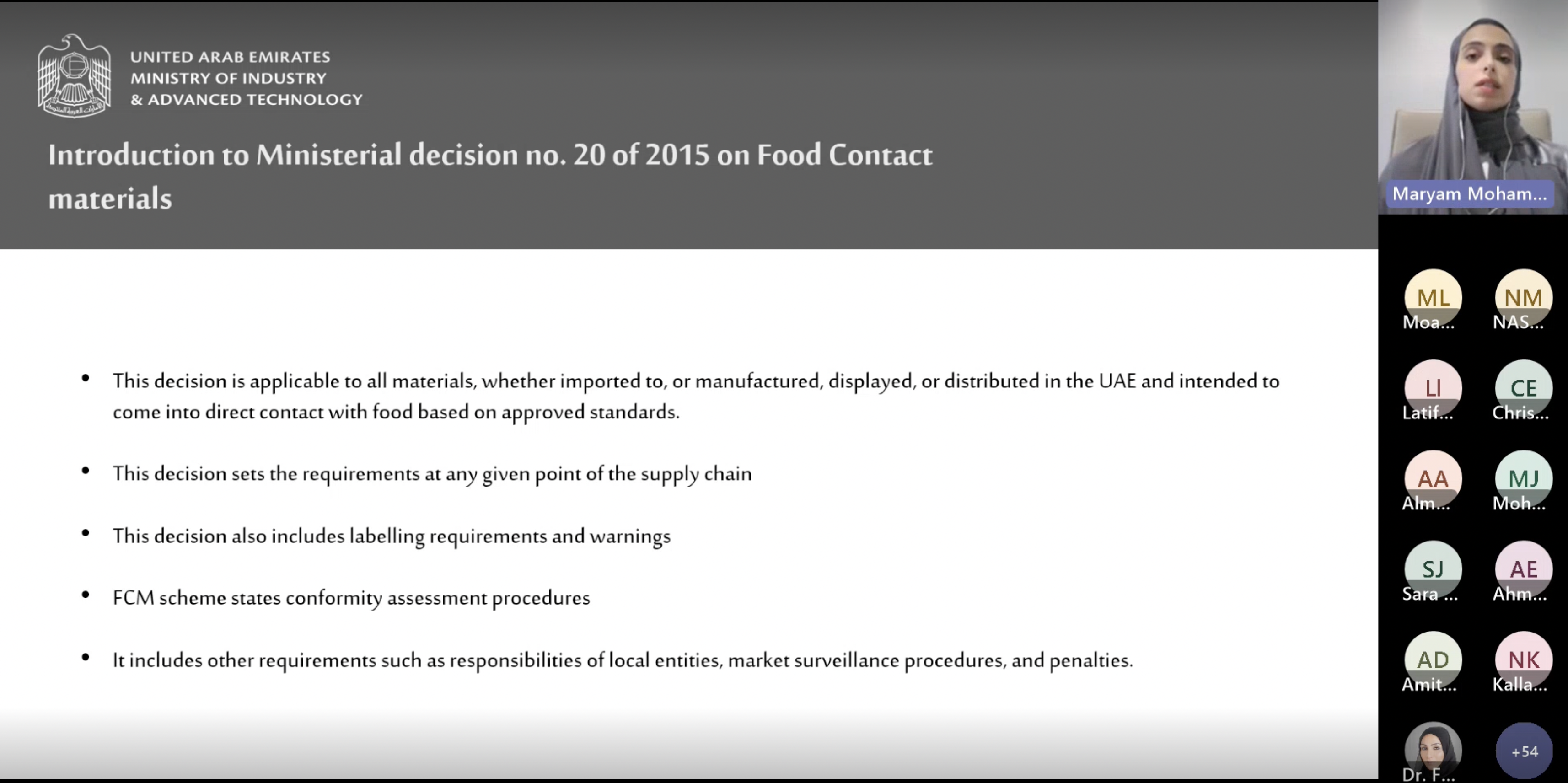 MoIAT promotes best practices and investment in recycled plastic food packaging 