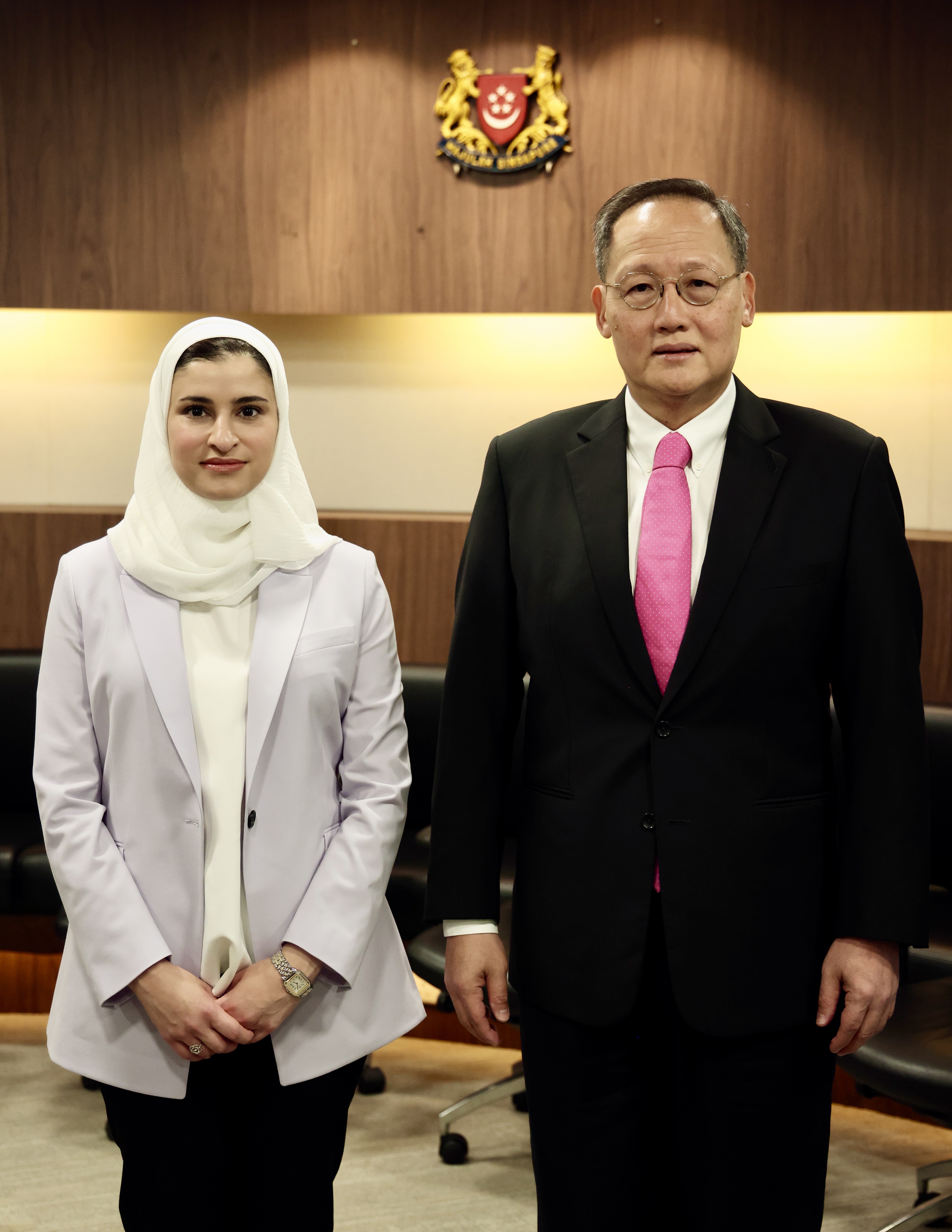 Sarah Al Amiri leads UAE delegation to Singapore