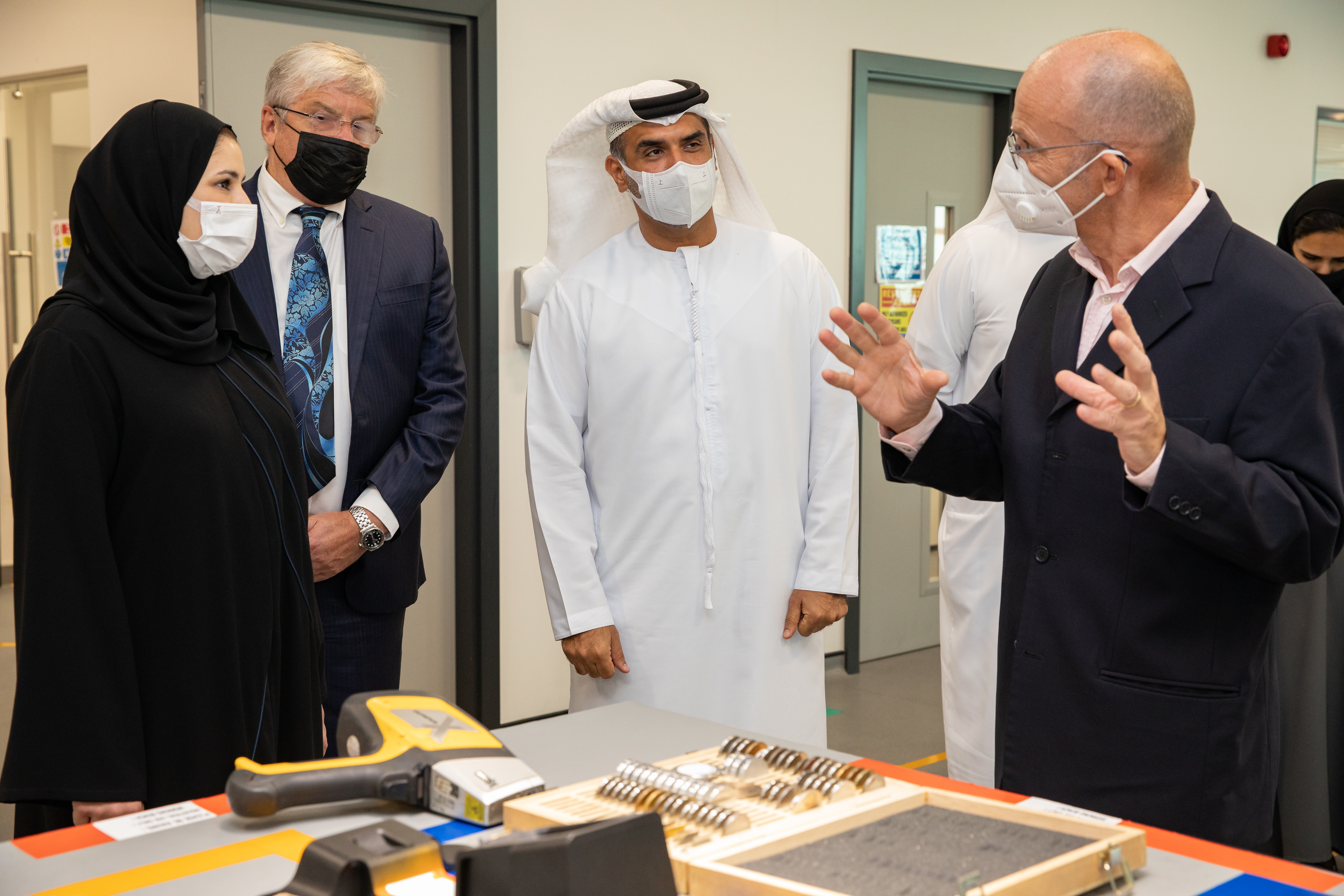 Sarah Al Amiri visits Dubai Science Park