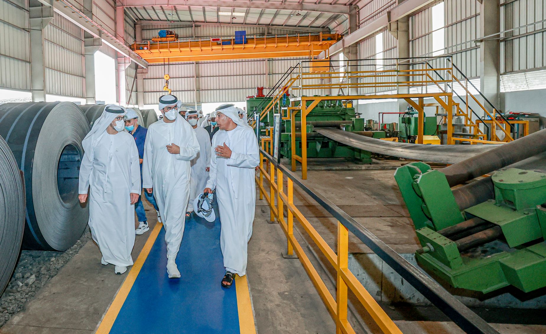 UAE Minister of Industry and Advanced Technology briefed on expansion